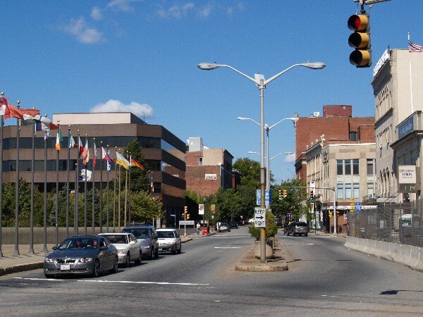 Downtown Fall River, MA